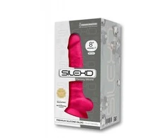 Silexd dirbtinio penio dildo, natūralus penis, 20 cm