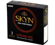 Skyn Prezerwatywy su wypustkami stymulacja nawilżane