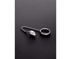 Steel By Shots Ouch! Donut C-Ring Anal Egg 40x30mm Stainless Steel Intimate System