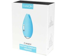 Svakom Candy Compact Rechargeable Vibrating Device Rožinė