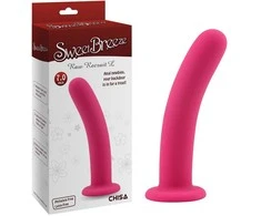 Sweet Breeze Dildo be unisex analinis makšties dirželis 17cm