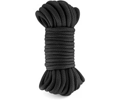 Sweet Caress SM BONDAGE ROPE Juodas 10M (dydis: T2)