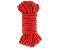 Sweet Caress SM BONDAGE ROPE Raudonas 10M (Dydis: T2)