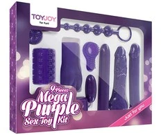 Toy Joy Mega Purple Erotinių žaislų rinkinys