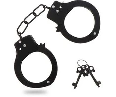 TOYJOY Erotiniai metaliniai antrankiai dominavimas vergijos seksas