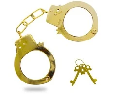 TOYJOY Erotiniai metaliniai antrankiai dominavimas vergijos seksas