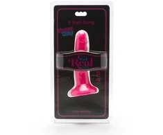 Rožinė Get Real Happy Dicks Model 12 cm Rožinė - Anatomical Intimate Device