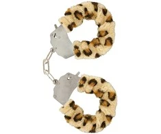 Toy joy TOYJOY Furry Fun Cuffs Leopard - Soft Padded Restraint System