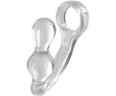 TOYJOY Plug-POWER PLUG &amp; PENISRING CLEAR