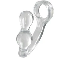 TOYJOY Plug-POWER PLUG &amp; PENISRING CLEAR