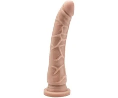 Get Real TOYJOY plonas, grakštus dildo su venomis, natūralus penis 20 cm