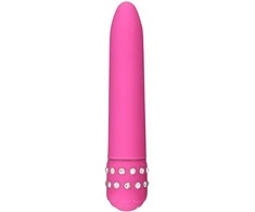 TOYJOY Plonas, lygus, klasikinis krištolo vibratorius, 15 cm