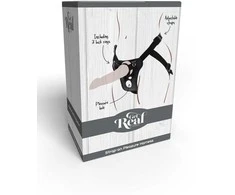 Get Real TOYJOY Strap-On Pleasure diržai Juodas