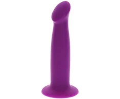Get Real TOYJOY Siauras dildo su siurbtuku prisegamam dirželiui 15cm