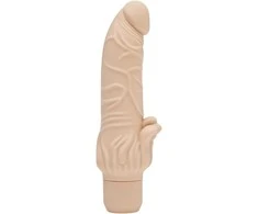 Get Real TOYJOY Vibratorius su storomis gyslomis, 7 režimai, 22 cm