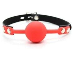 Toyz4Lovers Domination pateikimas gag apvalus su spynos bdsm