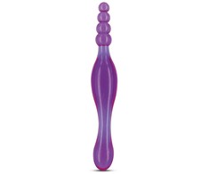 Toyz4Lovers Dvipusis sekso dildo, makšties analiniai karoliukai, 20 cm