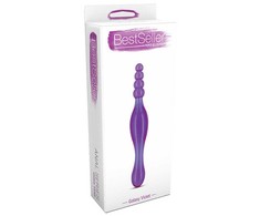 Toyz4Lovers Dvipusis sekso dildo, makšties analiniai karoliukai, 20 cm