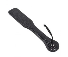 Toyz4Lovers Pejcz-Paletta Crocodile Spank Paddle juodas