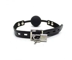 Toyz4Lovers Gag Ball Gag + Block (nero)
