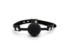 Toyz4Lovers Gag Ball Gag + Block (nero)
