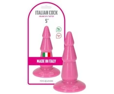 Toyz4Lovers Rožinė Dildo- Anal Italian cock 5'' Rožinė