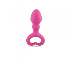 Toyz4Lovers Analinis kištukas su laikrodžiu silikoninis kištukas 9cm