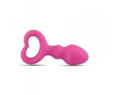 Toyz4Lovers Analinis kištukas su laikrodžiu silikoninis kištukas 9cm
