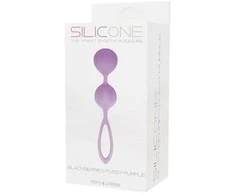 Toyz4Lovers Kulki-PALLINE BLACKBERRIES PUSSY SILICONE PURPLE