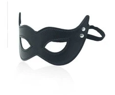 Toyz4Lovers Maska skórzana BDSM Maschera mistery juodas