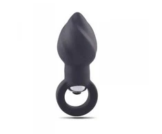 Toyz4Lovers Minkštas silikoninis analinis kištukas, vibruojantis 10 režimų