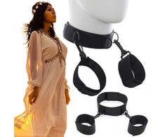 Toyz4Lovers Slave apykaklė su antrankiais ir apyrankėmis
