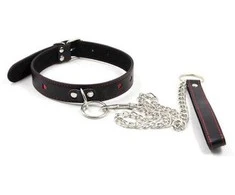 Toyz4Lovers Easy Collar Leash juodas
