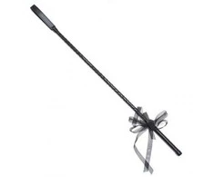 Toyz4Lovers Pejcz-Frustino Ribbon Horse Whip juodas