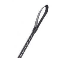 Toyz4Lovers Pejcz-Frustino Ribbon Horse Whip juodas