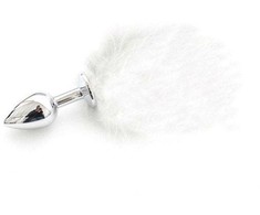 Toyz4Lovers analinis kištukas Pon Tail analinis kištukas bianco