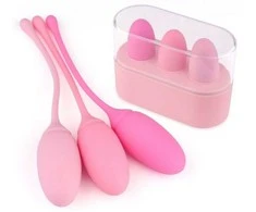 Toyz4Lovers Rinkinys kegelio raumenų lavinimo pratimams 3 kamuoliukai