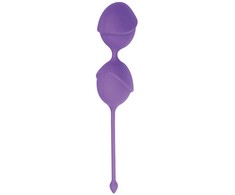 Toyz4Lovers Kulki-PALLINE DELIGHT PUSSY LICHEE SILICONE PURPLE