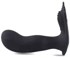 Toyz4Lovers Vibruojantis analinis kištukas prostatos masažo nuotolinio valdymo pultelis 12cm