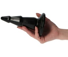 Toyz4Lovers Analinis kištukas juodas silikoninis kištukas 13 cm