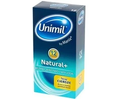 Unimil Natural+ latekso prezervatyvai 12vnt