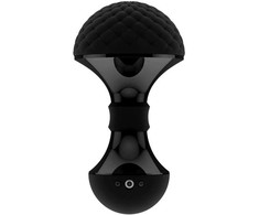 Vive By Shots VIVE Enoki Flexible Massager Juodas - Adjustable Silicone Technology