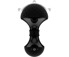 Vive By Shots VIVE Enoki Flexible Massager Juodas - Adjustable Silicone Technology