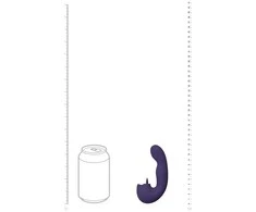 Vive By Shots „Vive Smooth“ moteriškas vibratorius, silikoninis vibracinis liežuvėlis „G Spot“, 10 režimų