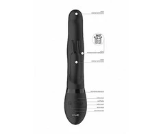 Vive By Shots Vive Izara - Rotating Beads Rabbit - Juodas