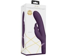 Vive By Shots Vive May - Pulse-Wave &amp; C-spot &amp; G-Spot Rabbit - Violetinė