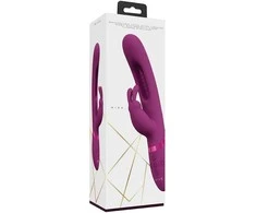 Vive By Shots Rožinė VIVE Mika Rožinė - Triple Motor Vibrator with G-Spot Flapping System