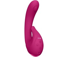 Vive By Shots VIVE Miki Pulse Wave Triple Motor Rožinė Intimate Device Silicone