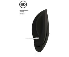 Vive By Shots VIVE Minu Lay-On Massager Juodas - Compact Silicone, 10 Modes