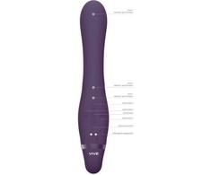 Vive By Shots Suki Strapless Vibrating Intimate System Rabbit Violetinė, 3 Motors, Silicone
